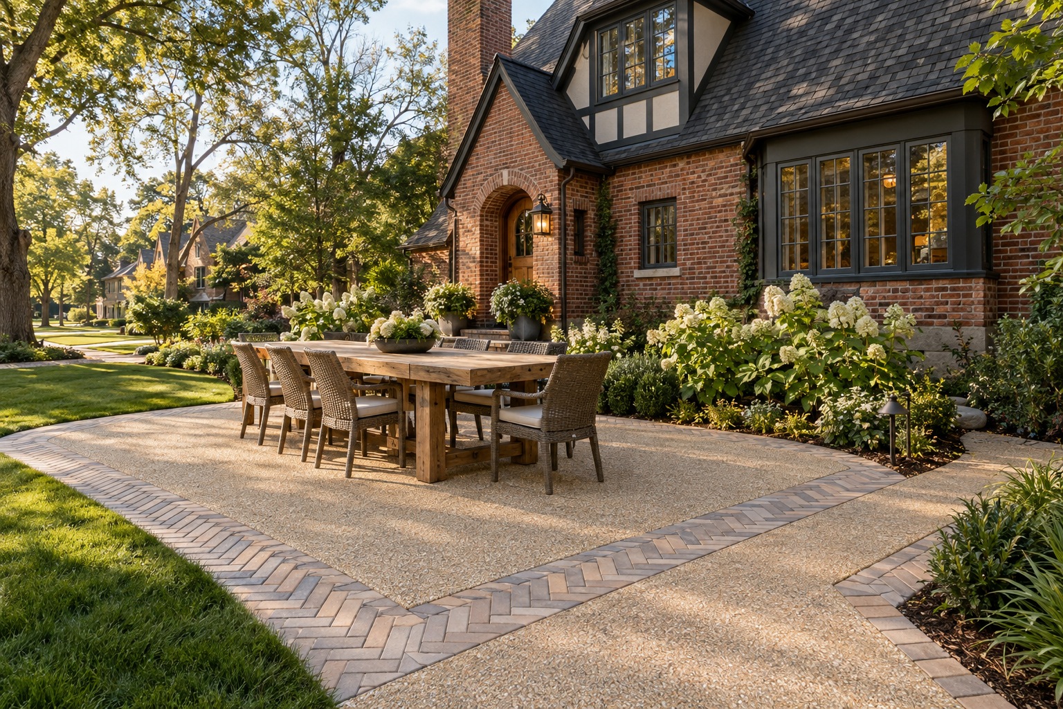 Colorado design concept: Rochester-style garden ribbon