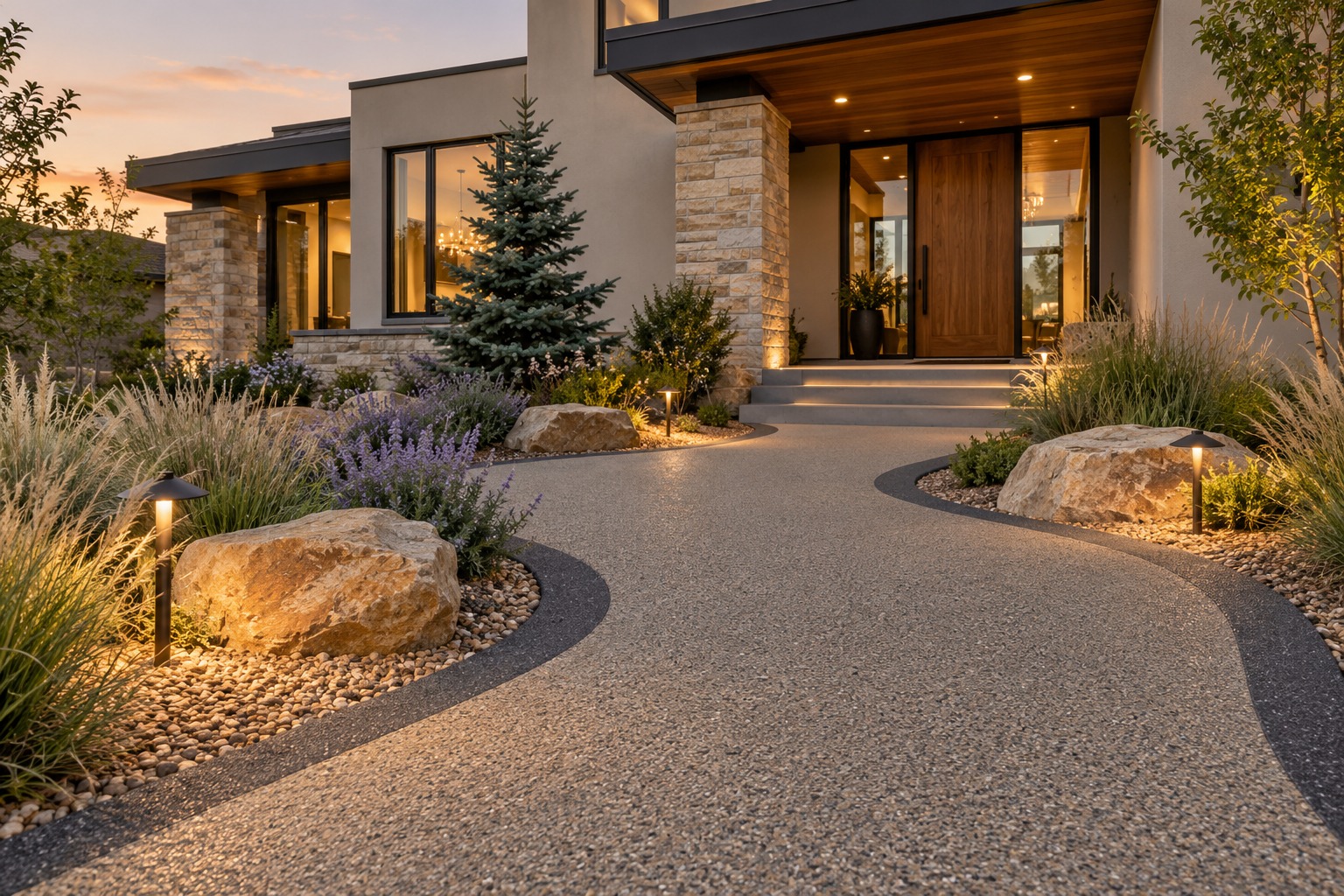Entrances & walkways