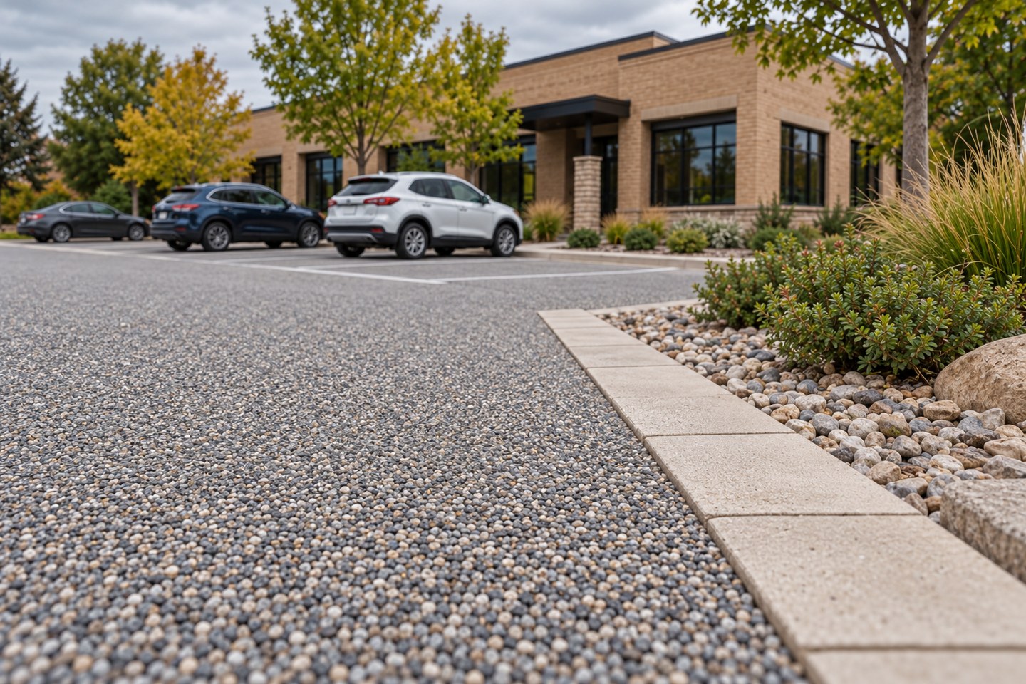 Colorado design visualization: Fort Collins commercial arrival, detail view