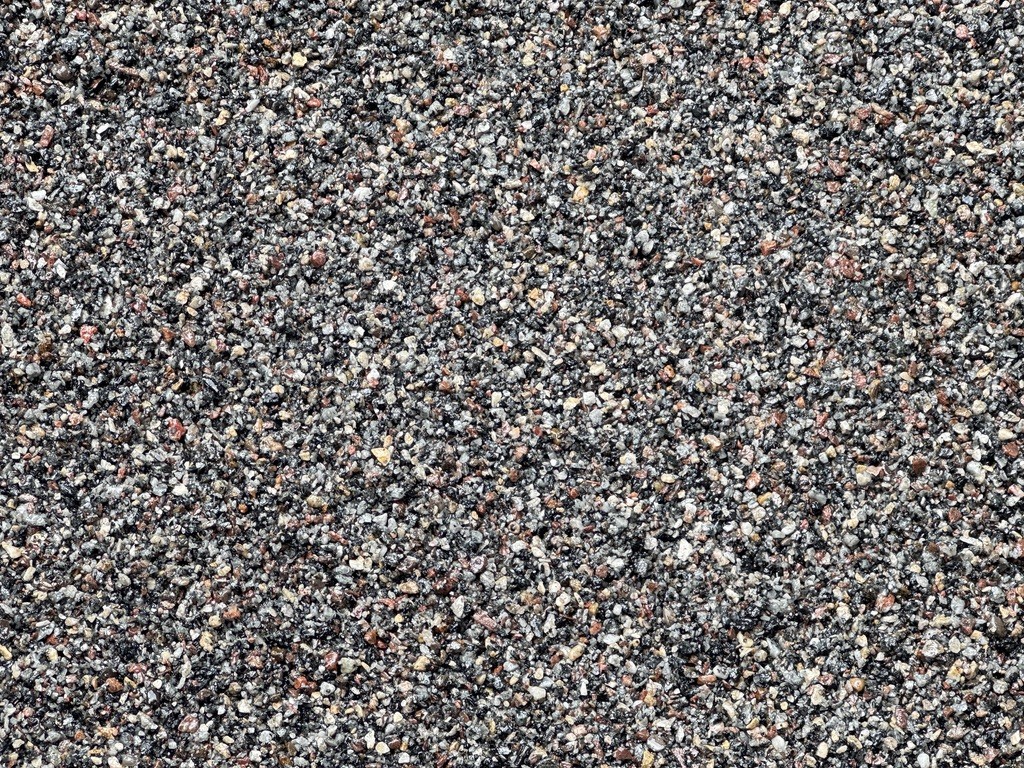 Close-up of the supplied natural aggregate reference